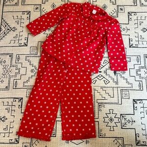GAP Red Star Print Kids Pajama Set